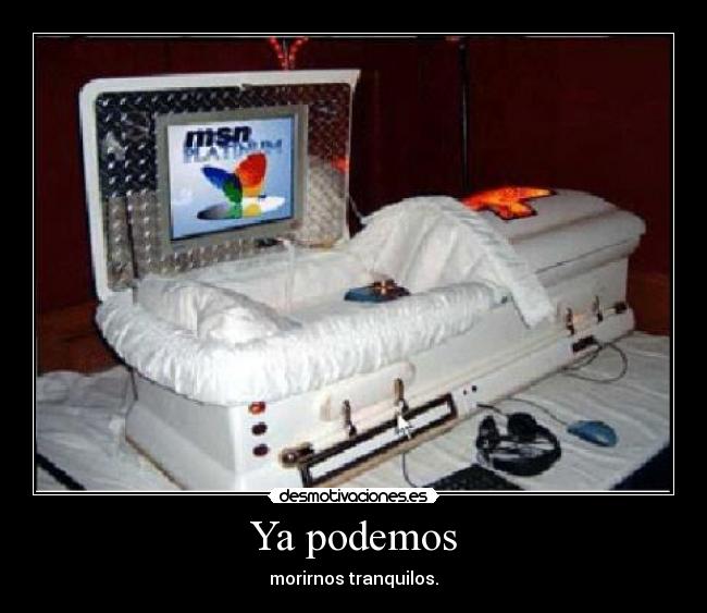 carteles ataud con wifi desmotivaciones