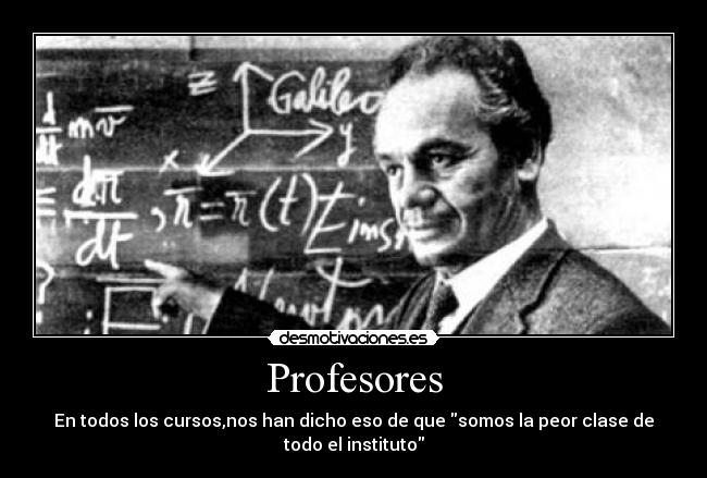 Profesores -