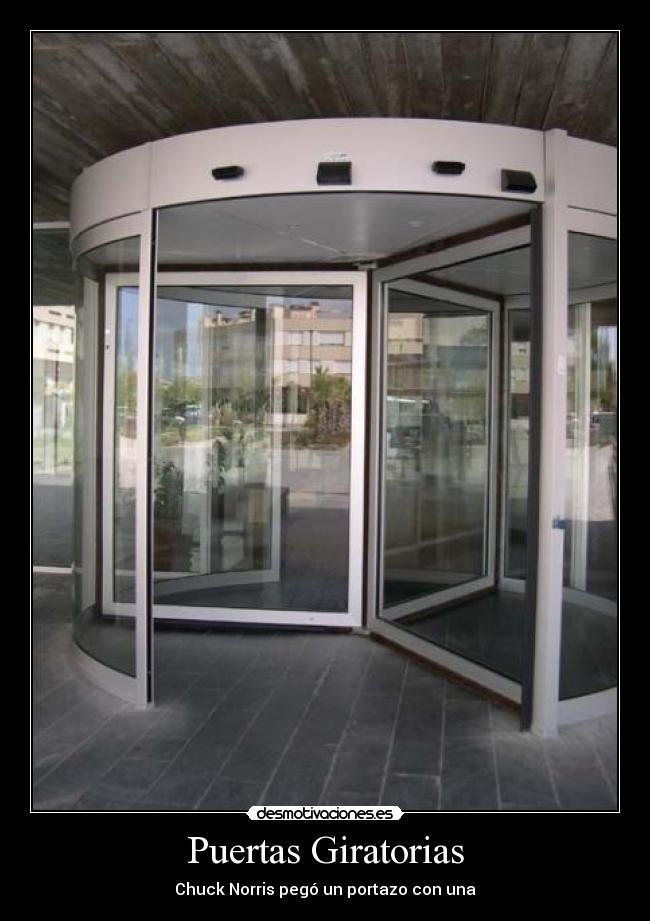 Puertas Giratorias -