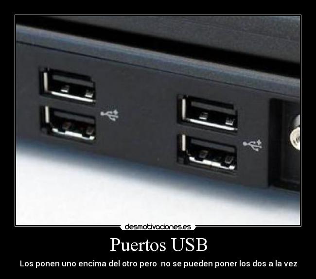 Puertos USB -