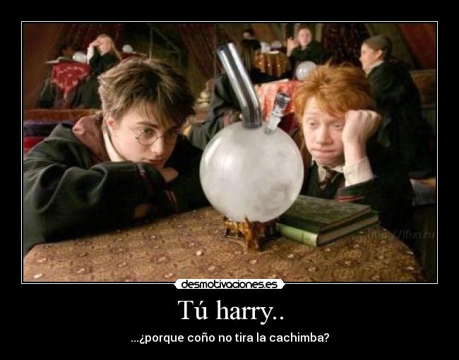 carteles harry desmotivaciones