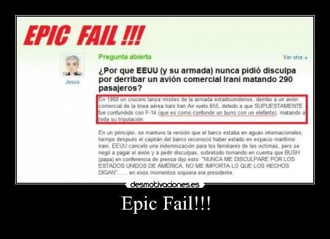 Epic Fail!!! -