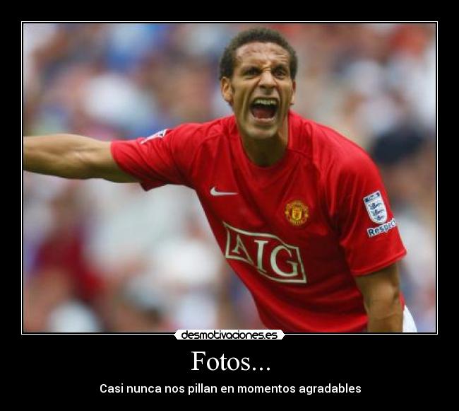 Fotos... - Casi nunca nos pillan en momentos agradables