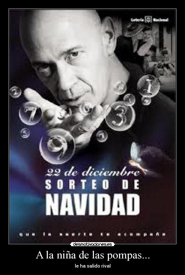 A la niña de las pompas... - 