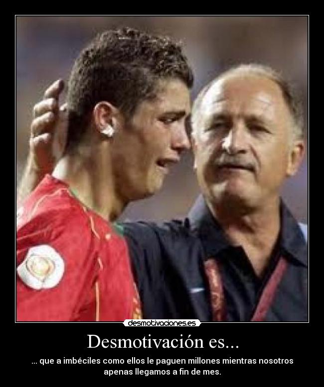 carteles futbol desmotivaciones