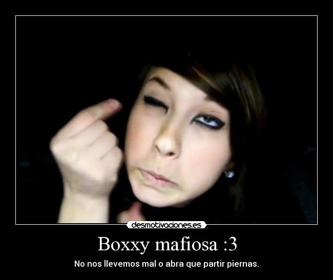 Boxxy mafiosa :3 - 