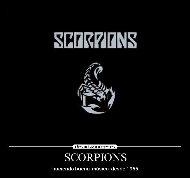 SCORPIONS - haciendo buena música desde 1965