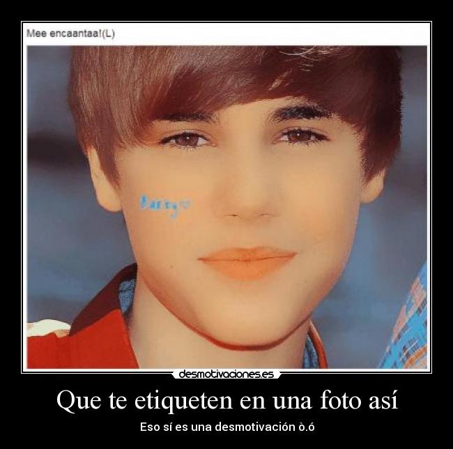 Que te etiqueten en una foto así -