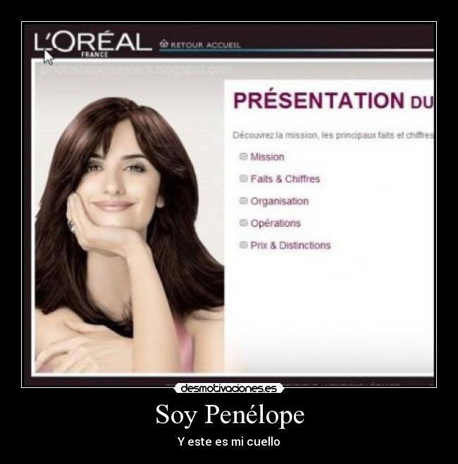 Soy Penélope - Y este es mi cuello