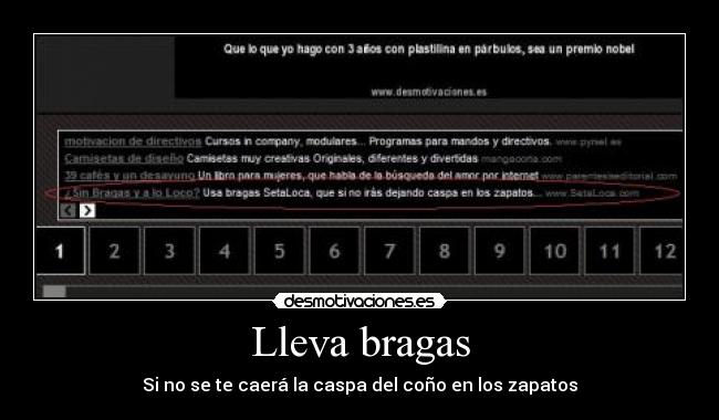 Lleva bragas - 