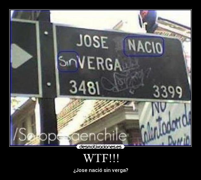 WTF!!! - ¿Jose nació sin verga?