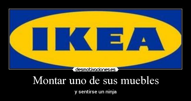 Montar uno de sus muebles -