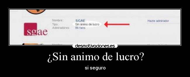 carteles sgae desmotivaciones