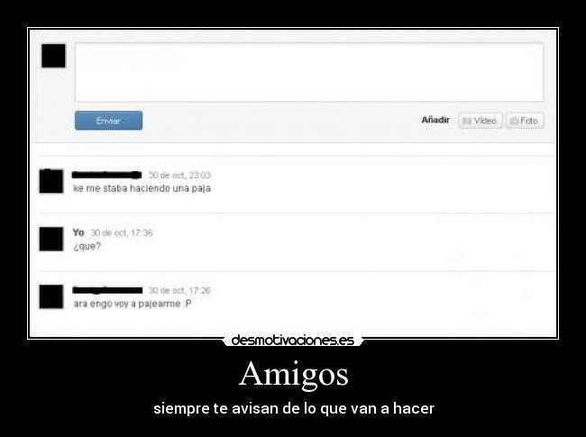 carteles amigos amigos cosas desmotivaciones
