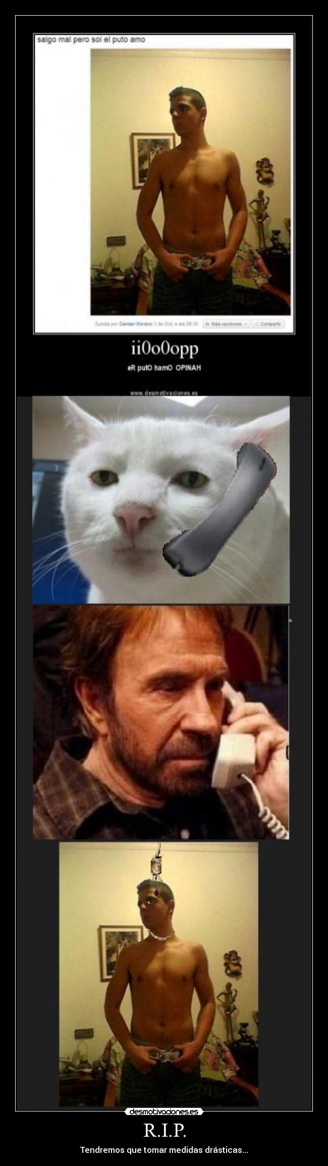 R.I.P. - Tendremos que tomar medidas drásticas...