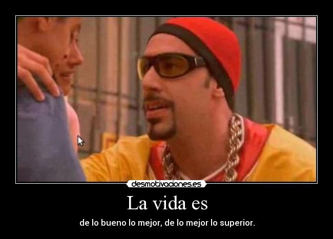 carteles vida ali-g ali alig vida desmotivaciones