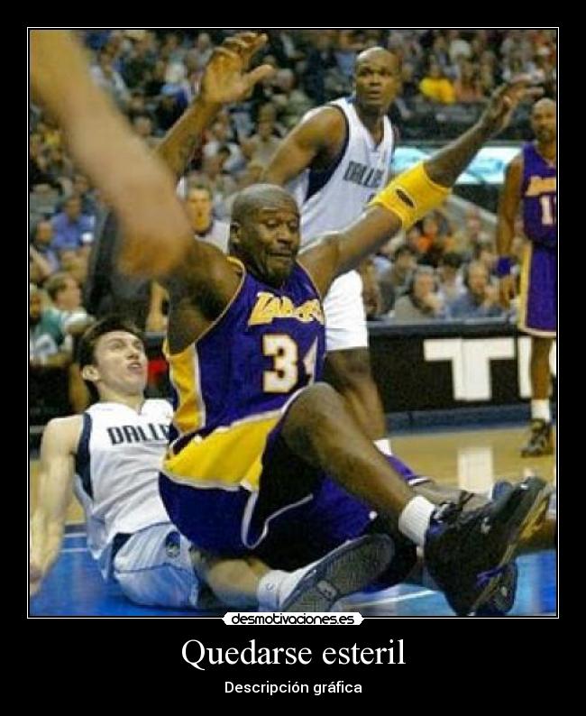 Quedarse esteril - Descripción gráfica