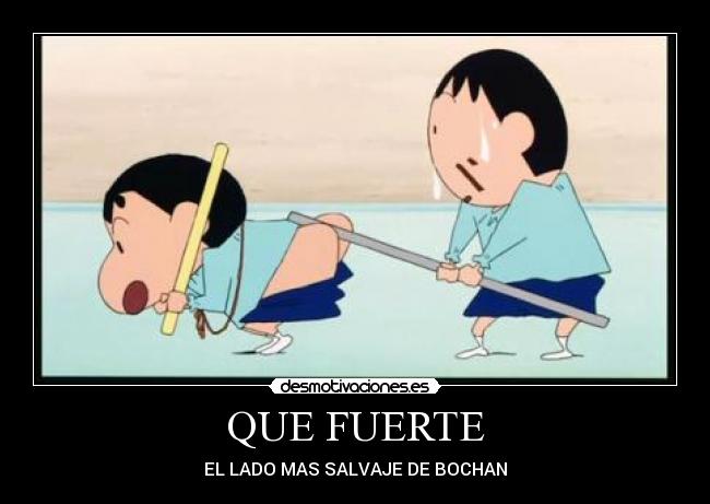 carteles shin chan bochan desmotivaciones