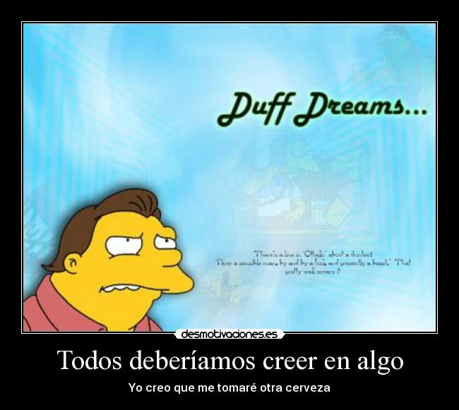 carteles barney simpsons desmotivaciones