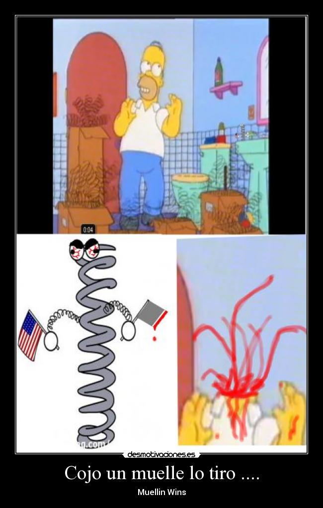 Cojo un muelle lo tiro .... -