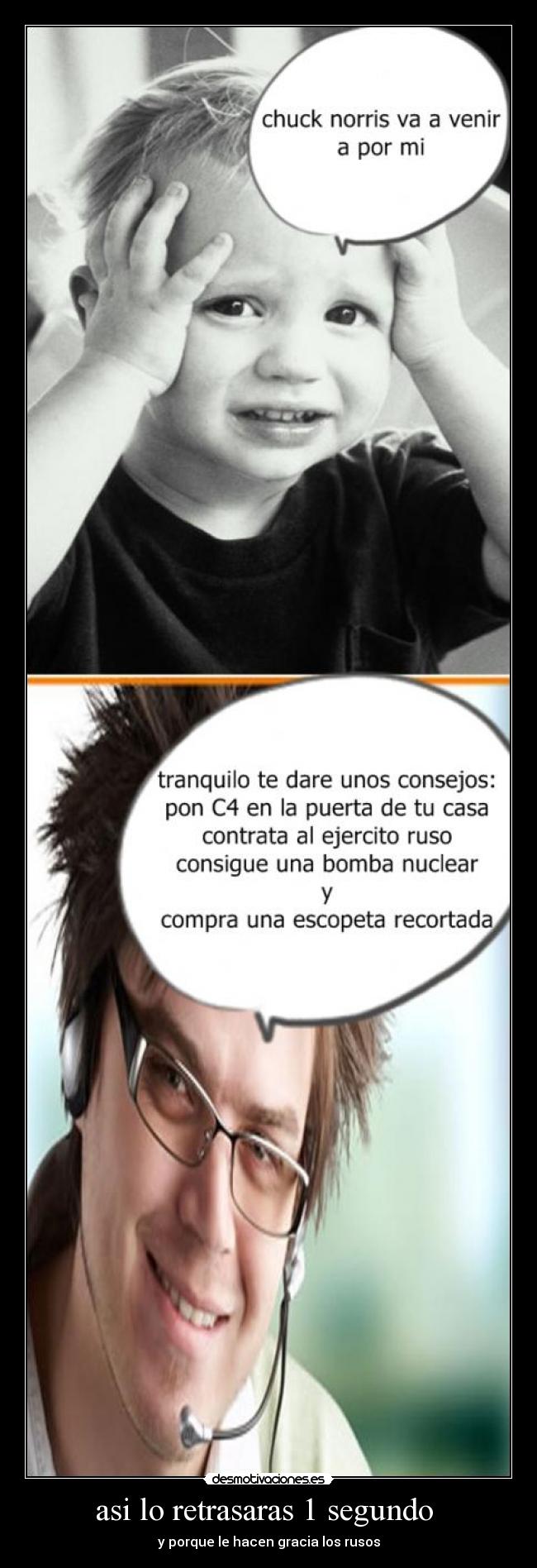 carteles chuck norris desmotivaciones