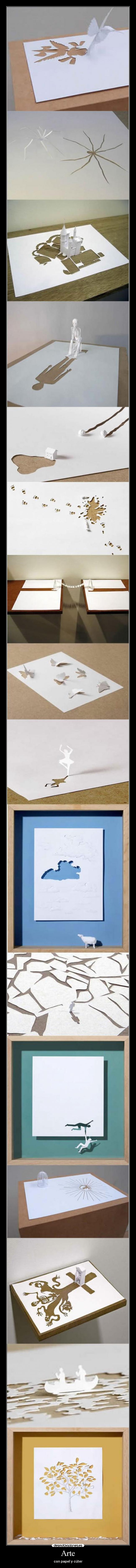 Arte - con papel y cúter