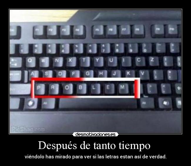 Después de tanto tiempo -