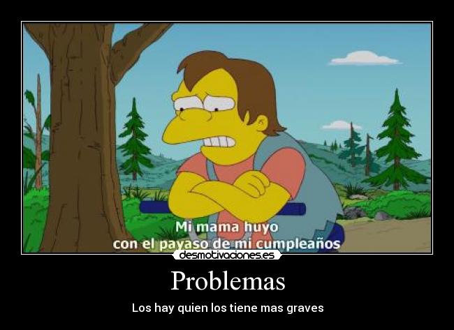 carteles problemas nelson problema desmotivaciones