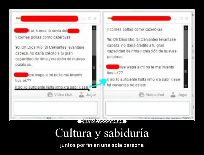 Cultura y sabiduría - 