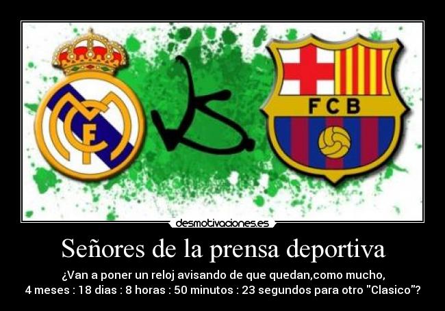 Señores de la prensa deportiva - 