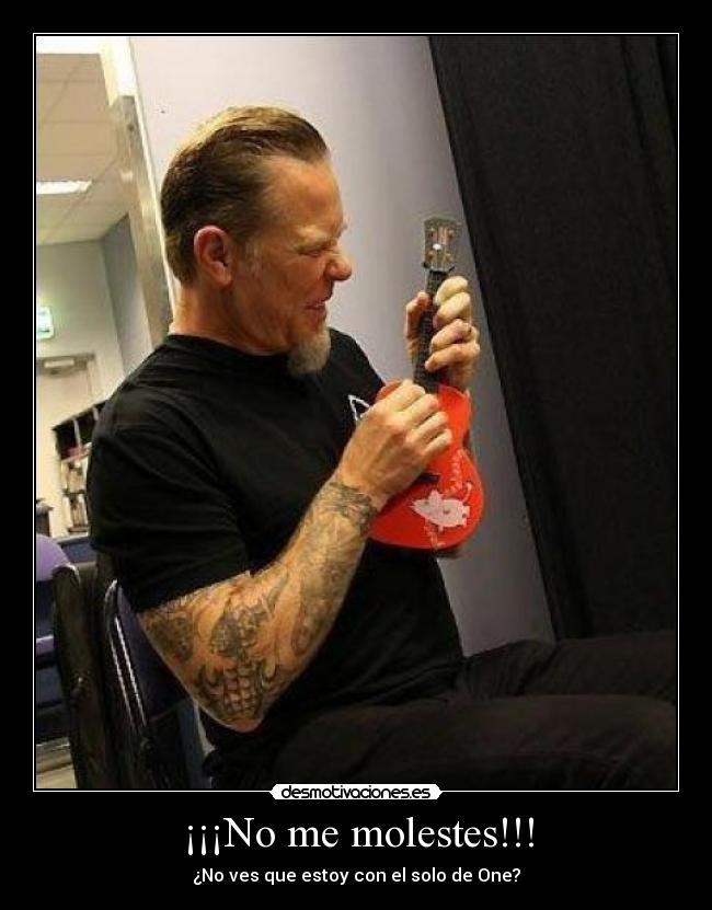 ¡¡¡No me molestes!!! -