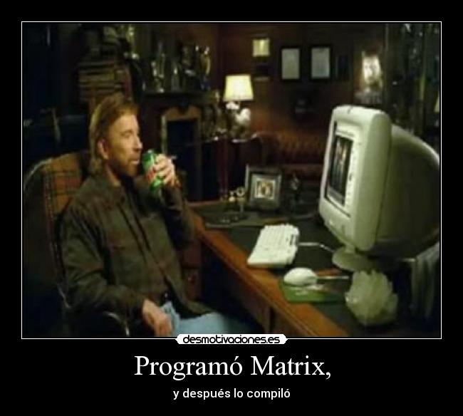 carteles chuck norris desmotivaciones