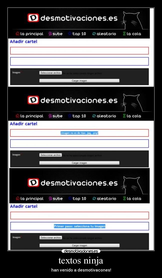 textos ninja -