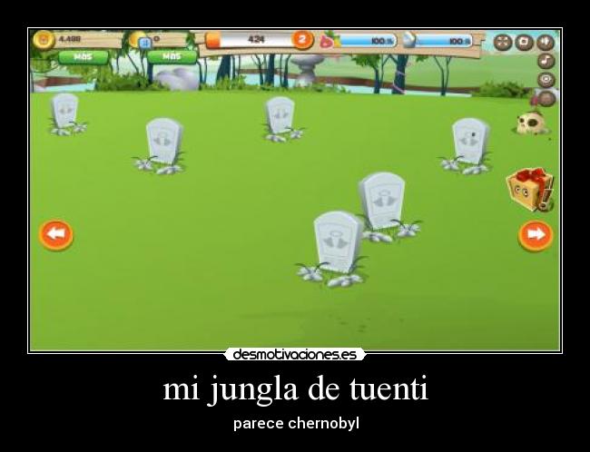 mi jungla de tuenti - parece chernobyl