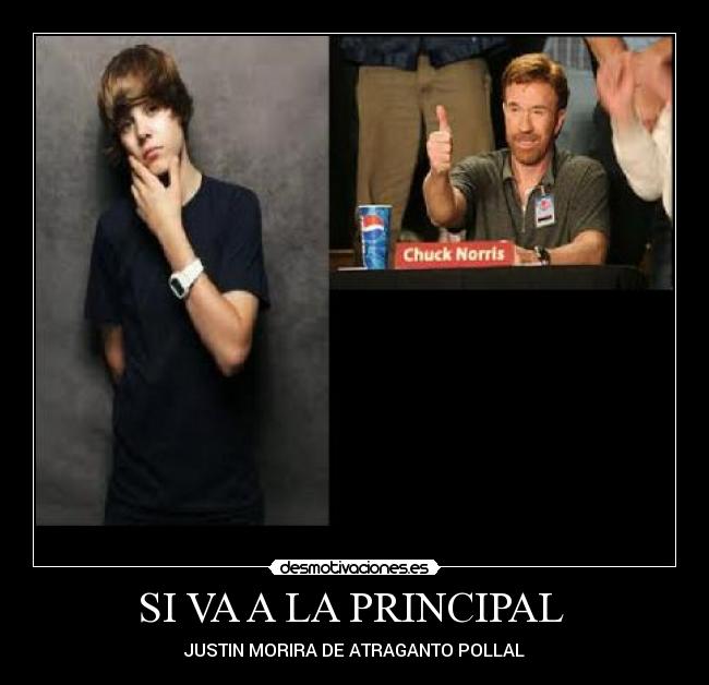 carteles justin maricon desmotivaciones