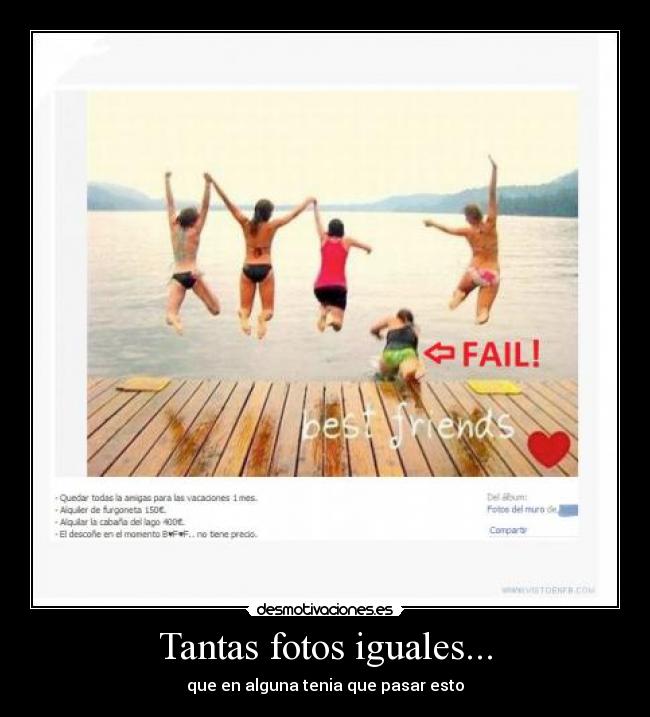 Tantas fotos iguales... - 