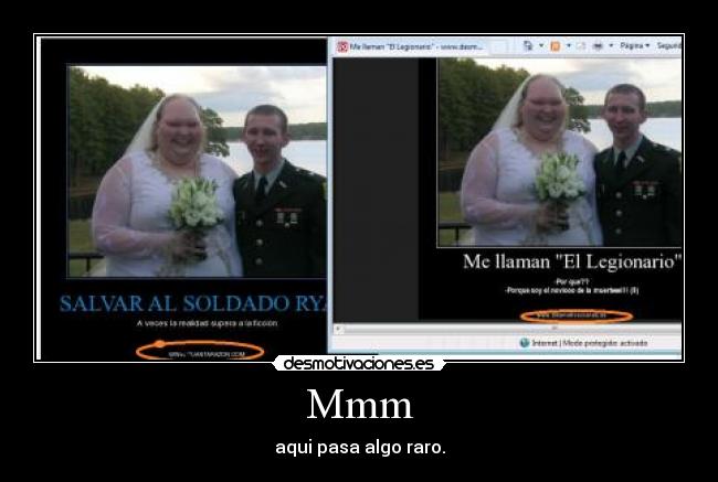 Mmm - aqui pasa algo raro.