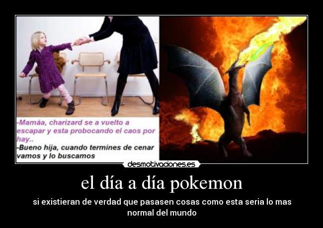 el día a día pokemon -