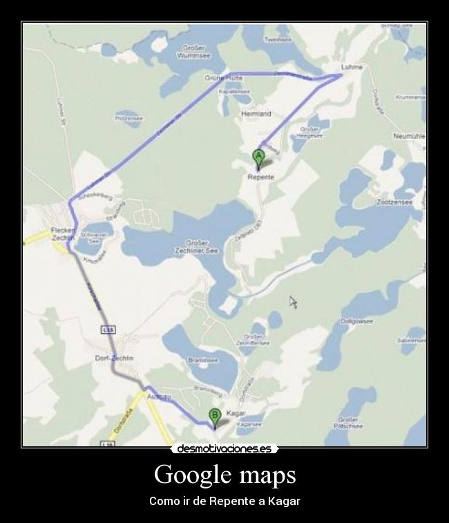 Google maps -