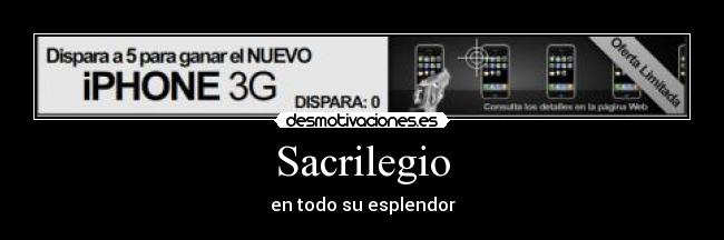 Sacrilegio - 