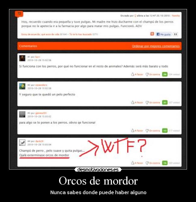 Orcos de mordor -