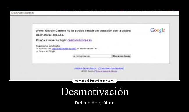 Desmotivación -