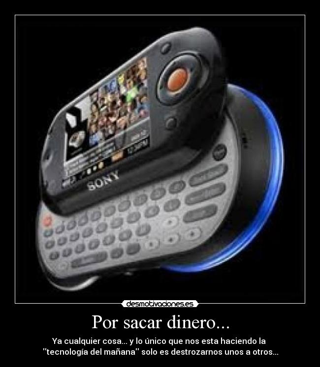 Por sacar dinero... - 