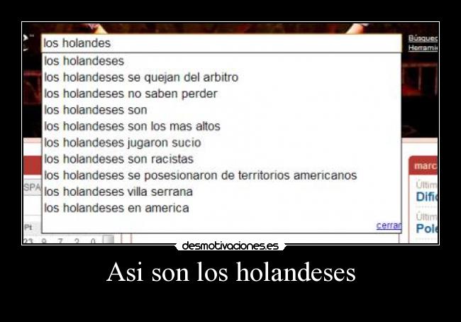Asi son los holandeses -