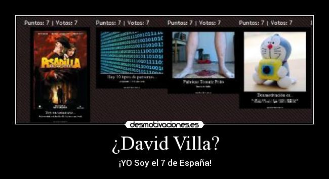 ¿David Villa? - 