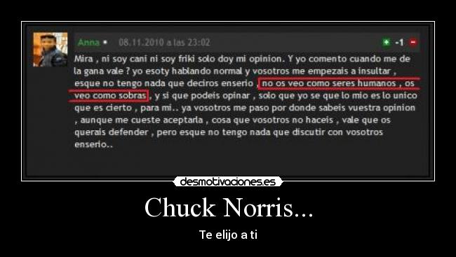 Chuck Norris... - 