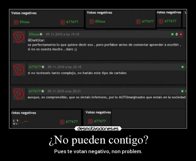 ¿No pueden contigo? - 