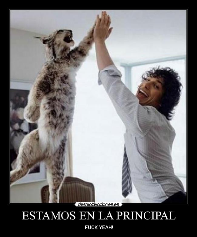 ESTAMOS EN LA PRINCIPAL -