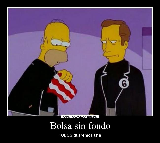 Bolsa sin fondo - 