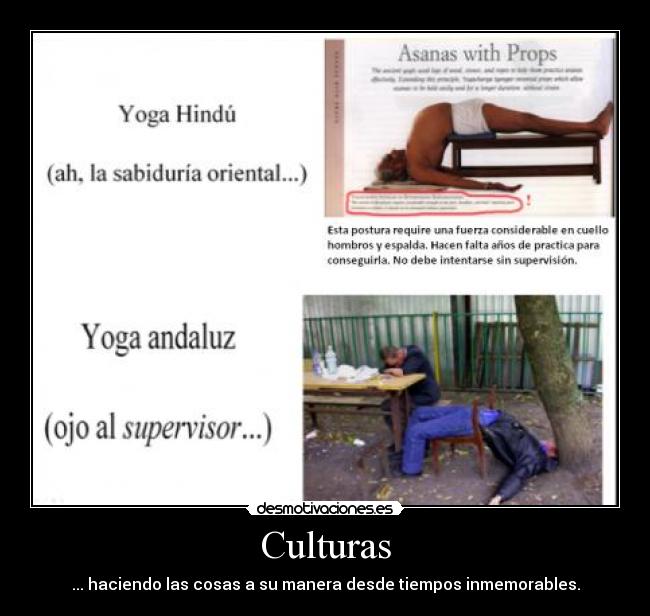 carteles yoga desmotivaciones